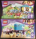 LEGO FRIENDS Lot: Emma's Horse Trailer (3186) and Summer Caravan (41034) NEW