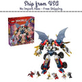 LEGO Ninjago Zane's Ultra Combiner Mech Building Set
