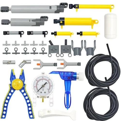 33pcs Pneumatic Pumps Parts Kit, with Technic Pumps Pneumatic
