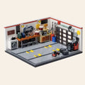 NEW Car Garage Auto Repair Building Blocks Set Model Adults MOC City Display