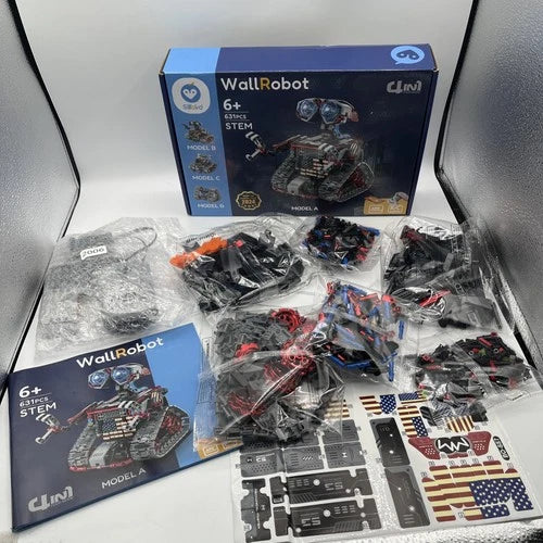 WALL-E Wallbot Remote Controlled Robot Building Kit Hot STEM App Controlled Toy
