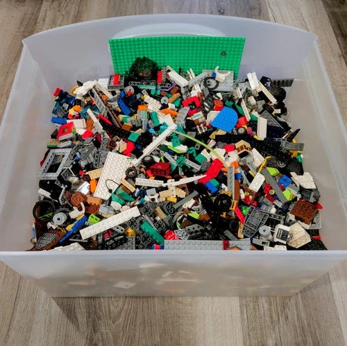 23 pounds lbs +/- Bulk Unsorted MEOW Pieces Lot Parts From Various Sets Themes
