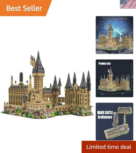 Architecture Set Harry Castle Micro Building Blocks Set（5400PCS） - Architectu...