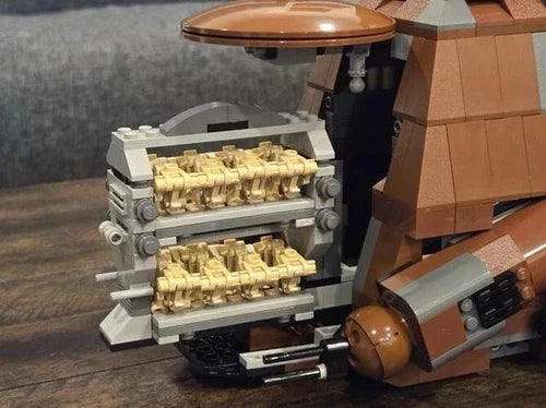 NEW Star Wars 7662 Trade Federation MTT Complete Brick Set + All minifigures