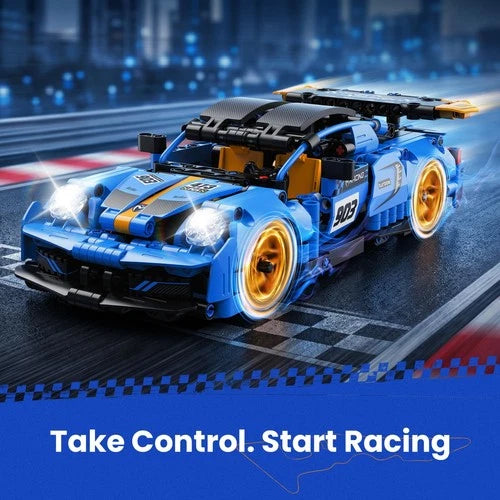 Remote Control Car Robot Building Kit - STEM Educational Toy for Boys 8+