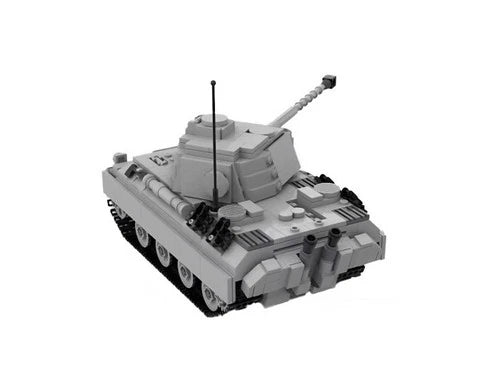 MOC-72427 WW2 Panther G German Tank building blocks Toys Christmas gift