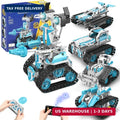 Robot Building Kit with Remote Control STEM Gift for Boys Age 8-12