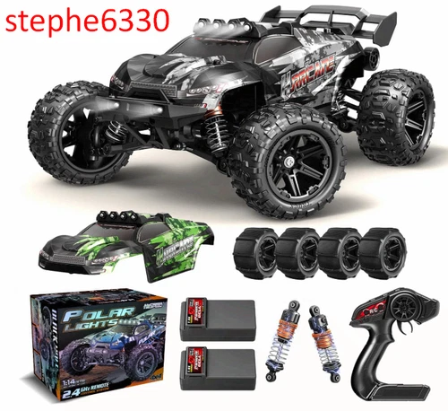 1:14 RC Off-Road Truck 40+KPH, 4WD Waterproof Car w/ 2 Recharge Batteries 4X4!!