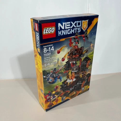 LEGO NEXO Knights 70321 General Magmars Siege Machine of Doom New Sealed Retired