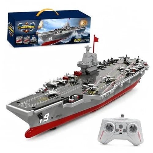 16" Warship Battleship Aircraft Carrier with Water Spray RC Boat
