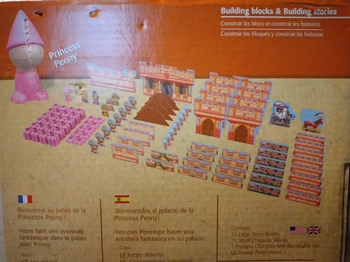 Sprig Toys Princess Penny's Story Building Palace Playset