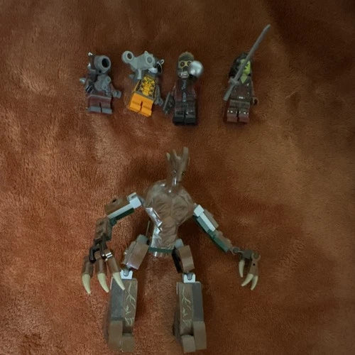 LEGO Marvel Guardians of the Galaxy Minifigure Lot Gamora Star-Lord Rocket Groot