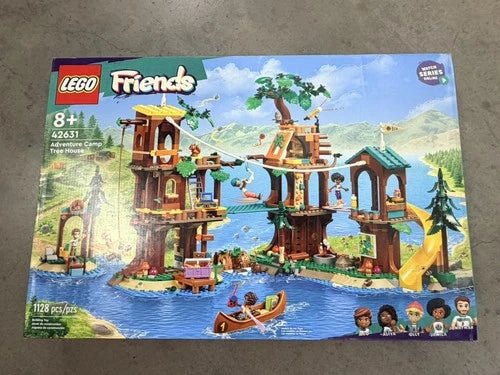 LEGO FRIENDS: Adventure Camp Tree House (42631) Open Box *Complete Set*