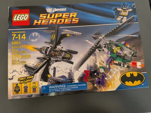 MEOW 6863 DC Universe Super Heroes: Batwing Battle Over Gotham City NIB sealed