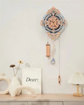 ROKR 3D Wooden Puzzle Wall Clock Model Kit DIY Craft Gift Wall Clock for Adults