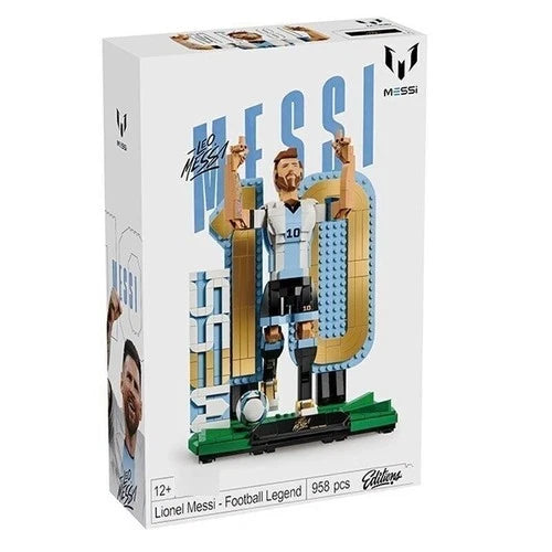 Lionel Messi Football Legend Building Blocks Set Compatible Brick Toy Model