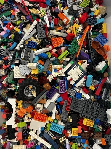 LEGO 10 LBs Pounds Random Pieces Building Plates Blocks Bricks Parts Bulk Lot