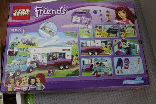 Lego (41125) Friends, Horse Vet Trailor, New in factory sealed Box