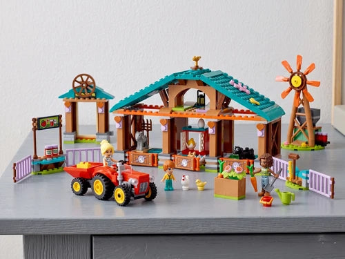 LEGO Friends Farm Animal Sanctuary Building Toys Set Model 42617 With Tractor