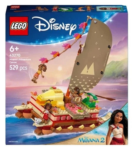 LEGO Disney Moana's Adventure Canoe Building Toy building Set 43270 Retired