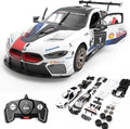 Build Your Own BMW M8 GTE RC Car Kit - DIY Decals & Remote Control - 1:18 Scale