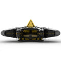 Modubrix MOC-128542 Spaceship Sci-fi Battleship from Film 1924 Pieces