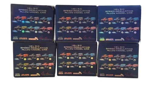 RC 1:64 Big Wheel Truck & Trailer Radio Controller 2.4GHz Speed-Regulating New