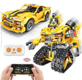 2-in-1 Build a Robot Kit Remote & APP Controlled Robotic Building Toy Stem