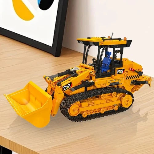 Mould King 17098 Crawler Tracked Loader Remote Control Truck Building Block Toy