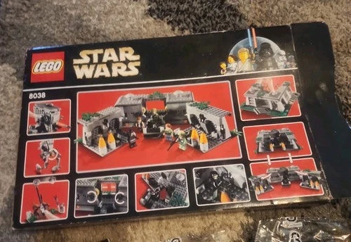 MISSING PIECES LEGO Star Wars 8038 The Battle of Endor With Box And Manuals