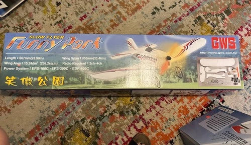 GWS Funny Park Slow Flyer RC Airplane - ARF Kit Version