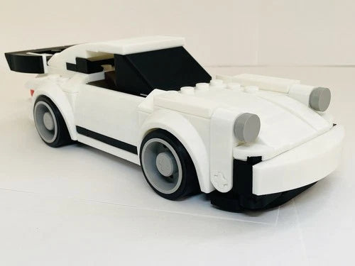 2X Scale LEGO 75895 Speed Champions Porsche 911 Turbo 3.0 3D Printed Custom