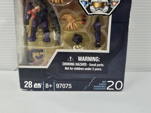 NEW Halo Mega Bloks 97075 Flood Pod Elite Combat Form Armory Build blocks 2012