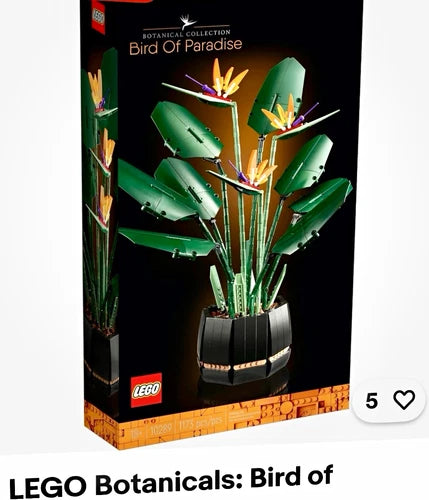 MEOW Bird of Paradise 10289 Botanical Collection 1173 pcs 18+ Brick Separator