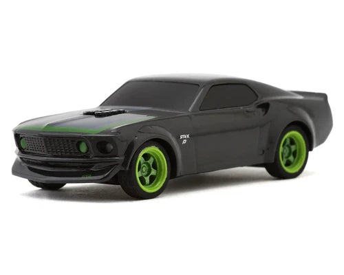 HPI Nano-TTR 1969 Ford Mustang 1/64 RTR-X Electric 2WD Micro Touring RC Car Gray
