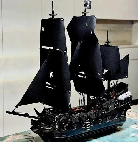 NEW 2025 2862 PCS Black Pearl Pirate Ship Unbranded Building Block Set