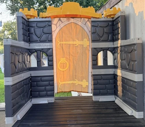 Mega Bloks GIANT ADVENTURE CASTLE Pretend Play Set Medieval Blocks Vintage Rare