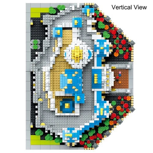 Fairyland Castle Building Blocks Set (5297Pcs) European Architecture Model Ed...