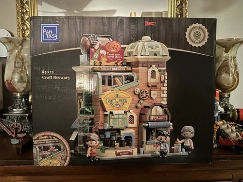 Pantasy Craft Brewery 85023 Model Building Block Kit New Sealed For Adults