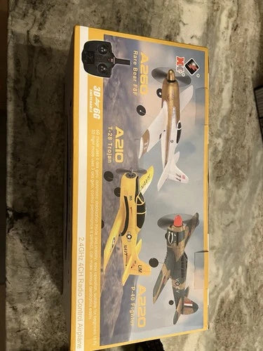 R/C XK A260 Electric RC Warbird Airplane RTF Hobby Grade P-51 Mustang Replica
