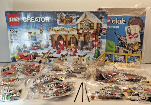 OPEN BOX! MEOW CREATOR EXPERT SANTA'S WORKSHOP CHRISTMAS TIME 10245 BUILDING TOY