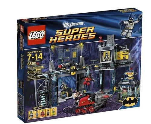 LEGO - Super Heroes - The Batcave (6860) - Brand New & Sealed - Free Shipping