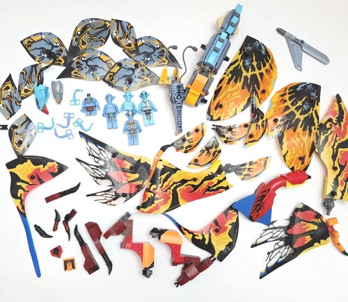 MEOW Avatar Parts Lot Toruk Makto Banshee Ikran Wings Na'vi Replacement Pieces