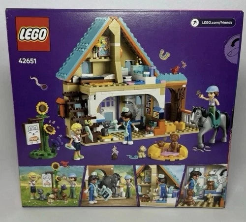 New Lego Friends Horse and Pet Vet Clinic 42651
