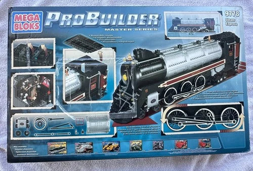 Mega Bloks Steam Express Set 9778, NEW