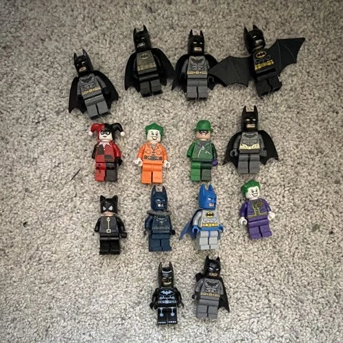 LEGO Batman Minifig Collectible Lot 14 Pack