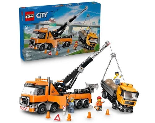LEGO City Heavy-Duty Recovery Tow Truck with Crane 60467 - Factory Sealed - New