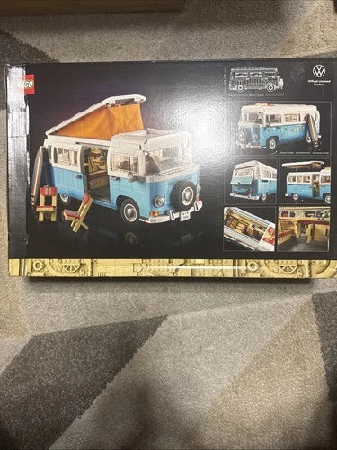 LEGO Icons: Volkswagen T2 Camper Van (10279). New in Sealed Creased Box. Retired