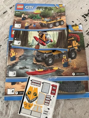 LEGO CITY: Jungle Exploration Site (60161) Missing Bags