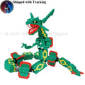 Rayquaza Building Blocks Nanoblock Pokemon Extreme DX Kawada NBPM-074